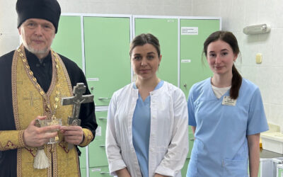 Освящение больницы в Юратишках
