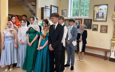 Молебен для выпускников Юратишковской СШ